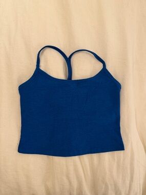 Beyond Yoga Bright Blue Racerback Workout Top
